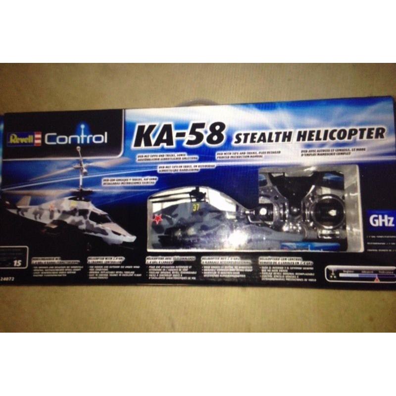 Revell control KA-58 Stealth remote control helicopter new & boxed