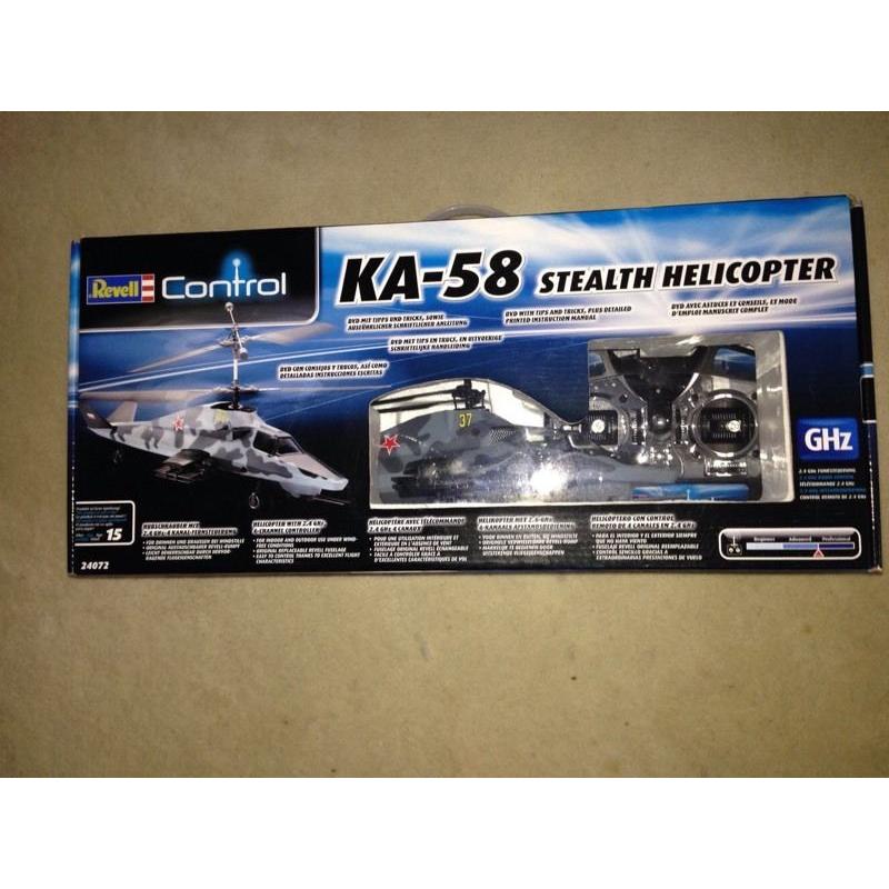 Revell control KA-58 Stealth remote control helicopter new & boxed