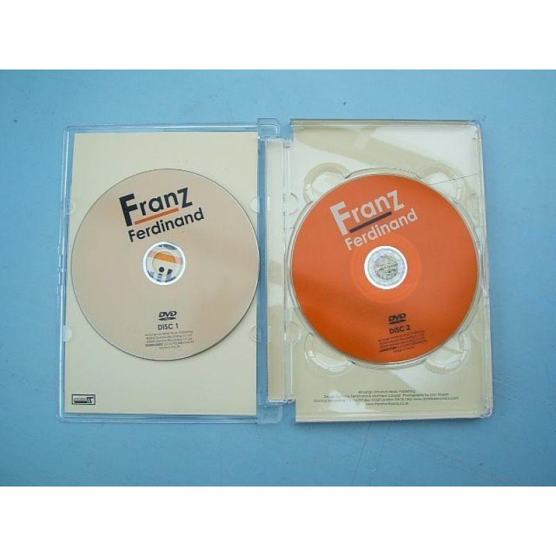Franz Ferdinand Music DVD Set - 2 Discs Live Inc Brixton & San Francisco etc