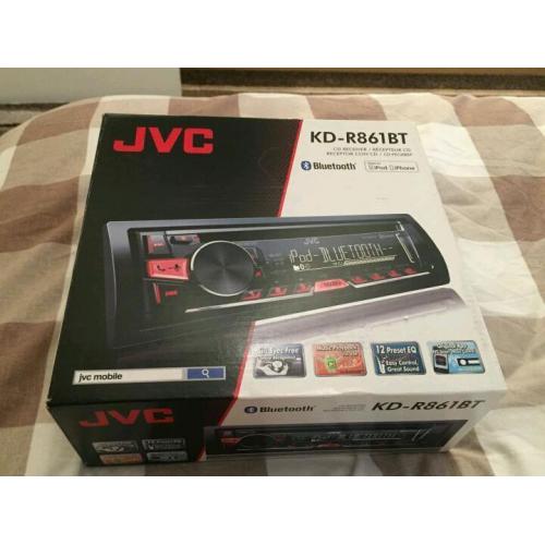 JVC Car CD Player/Radio/Bluetooth