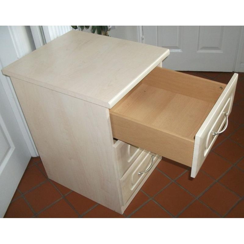 A Pair of bedside cabinets