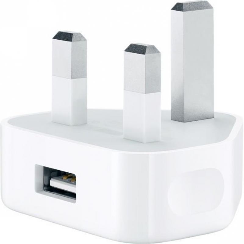 Original Apple 5W USB Power Adapter, NEW, Unopened, in original packaging.