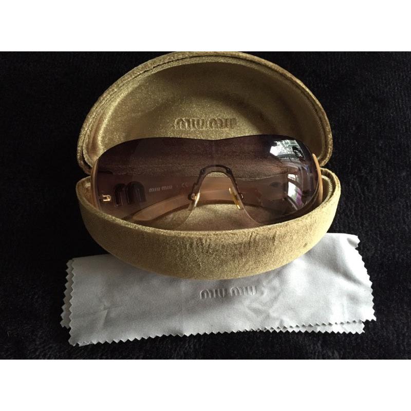 Gorgeous pair or Miu Miu Prada Sun Glasses Perfect Condition