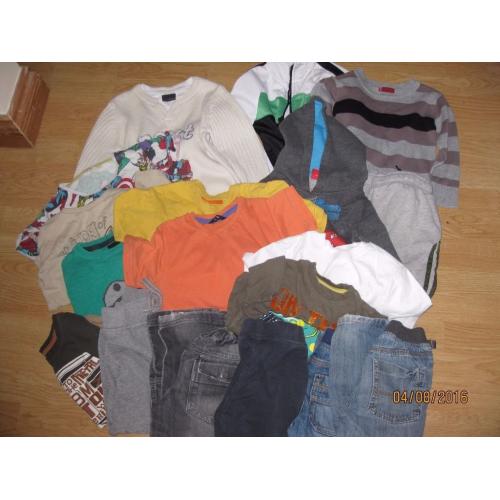 Bundle of Boys Clothes size 3-4 yrs old various items 18 in total