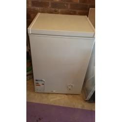 Currys chest freezer A+ rated. Nearly new. White. Buyer to collect
