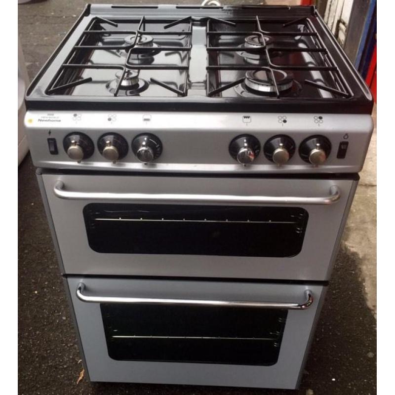 //(%)\ NEW WORLD SILVER GAS COOKER INCLUDES 6 MONTHS GUARANTEE