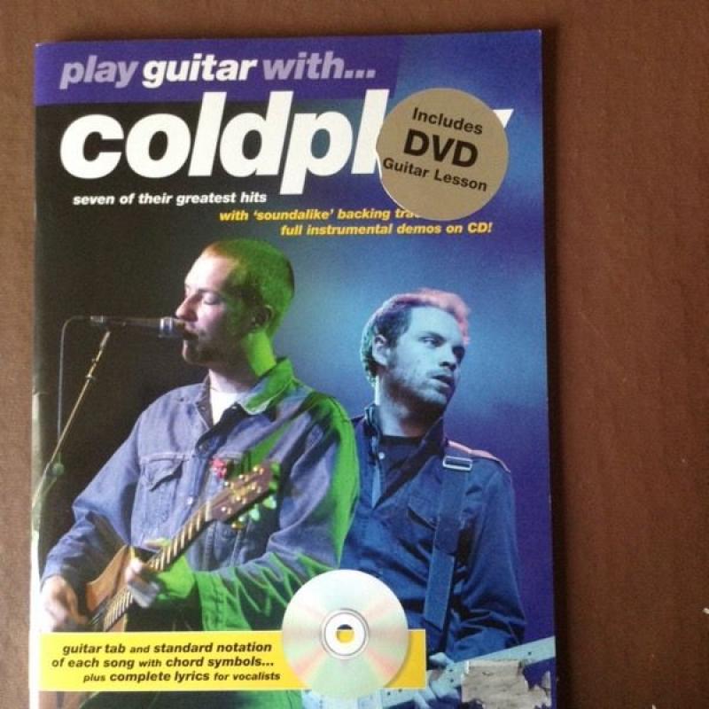 Play guitar with Coldplay guitar book