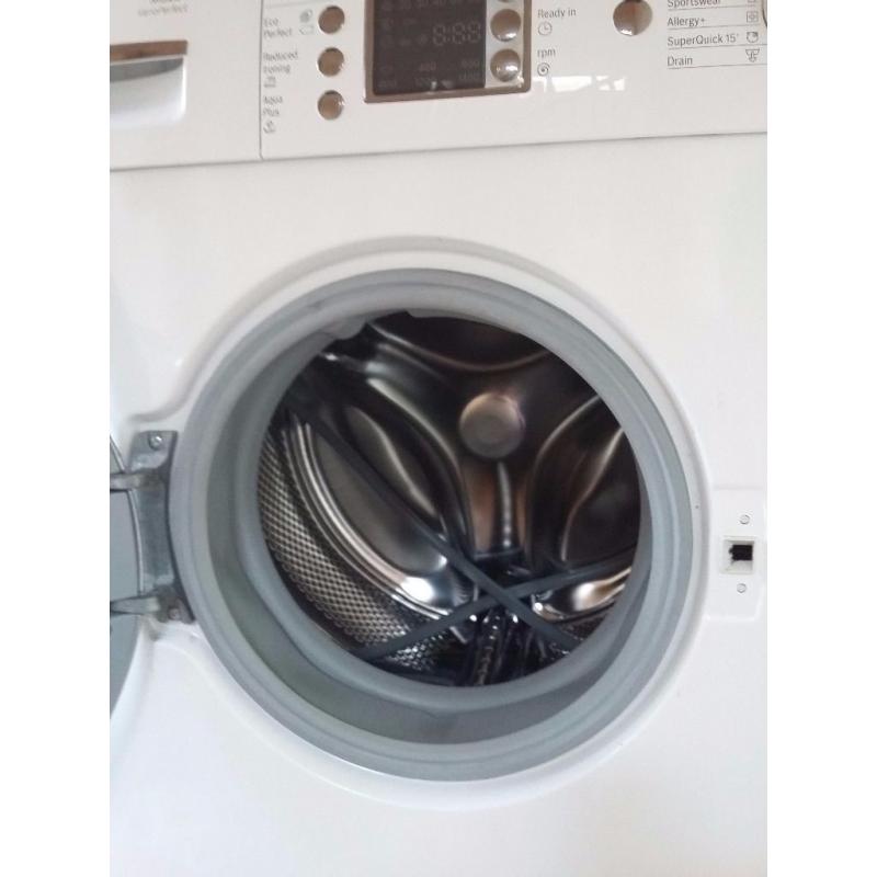 Bosch Maxx7 VarioPerfect white washing machine.