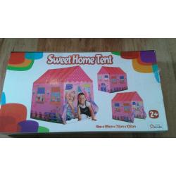 Girls Sweet Home Playtent Age 2-5