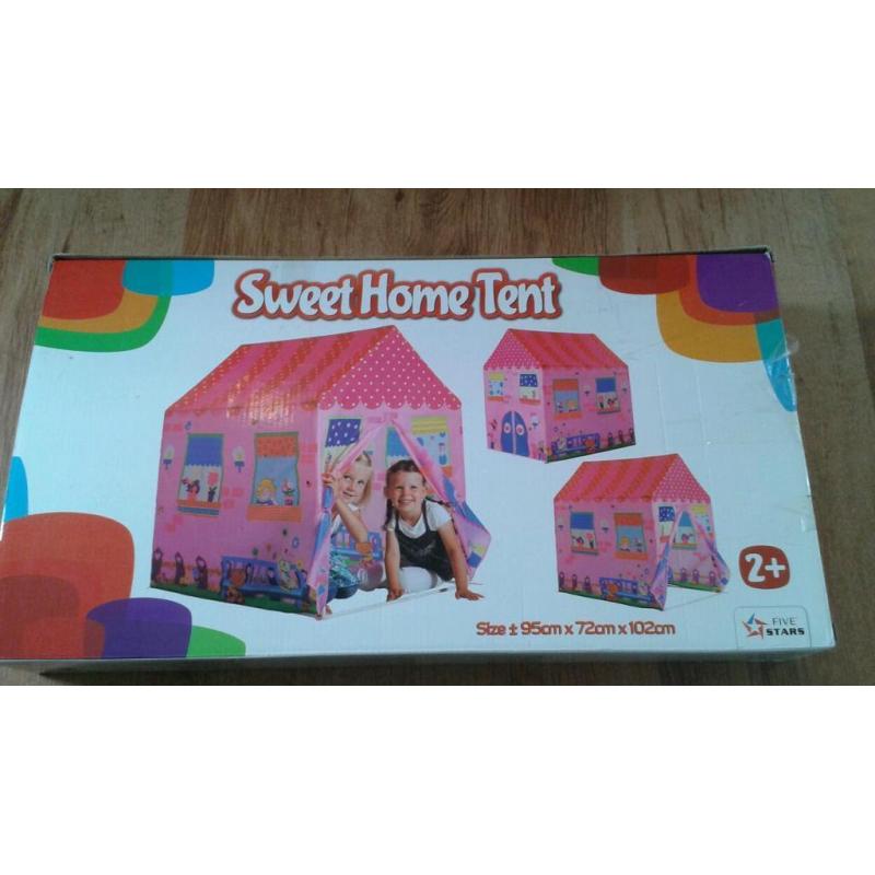 Girls Sweet Home Playtent Age 2-5