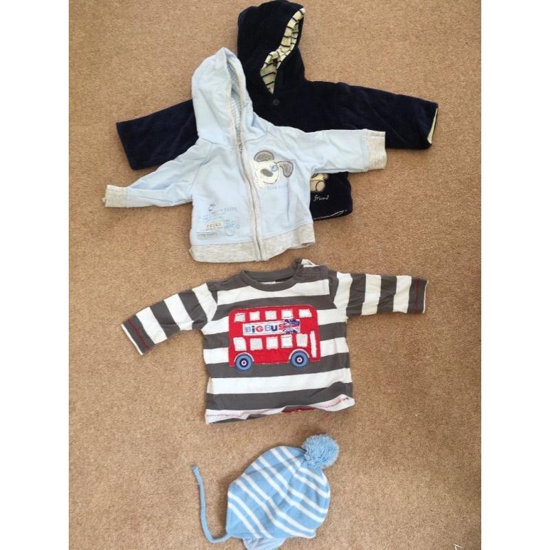 LOT6 – Selection of clothes for boy aged 3 to 6 months