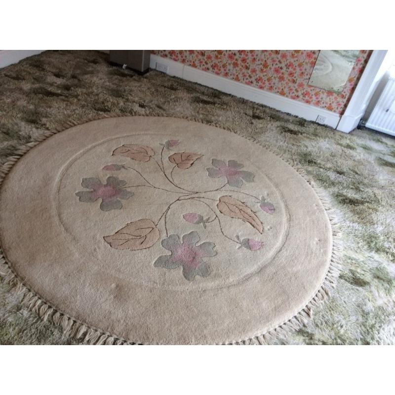 Large Round rug for sale