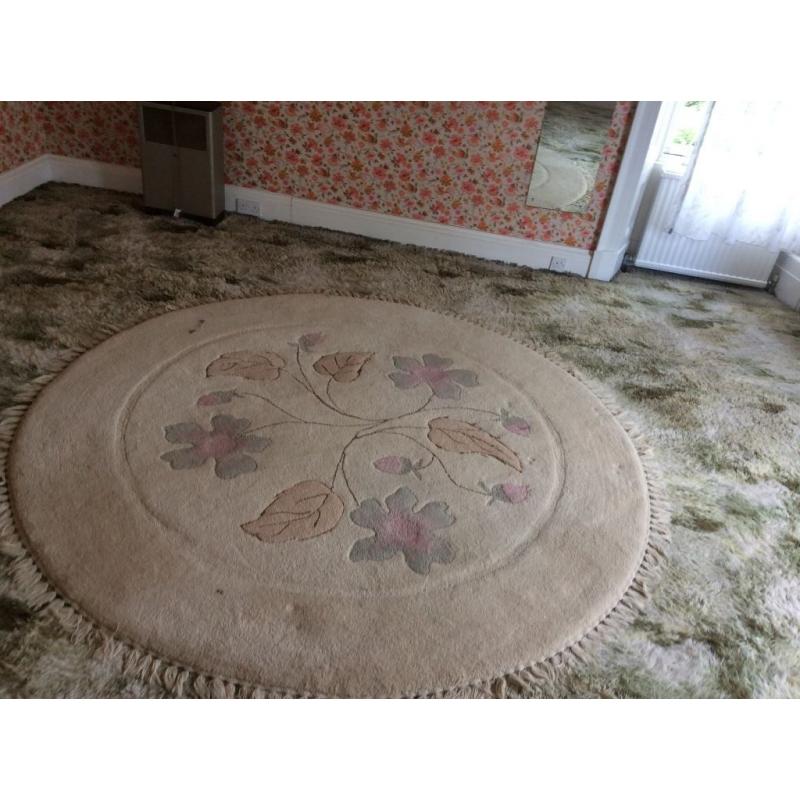 Large Round rug for sale
