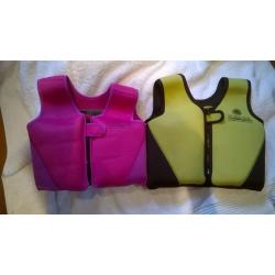 float swimming jackets - vests