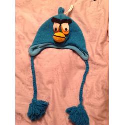 2 x Angry Birds Fleece lined hats
