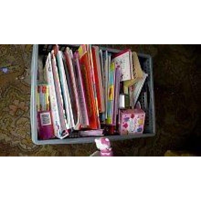 Box of childrens books.