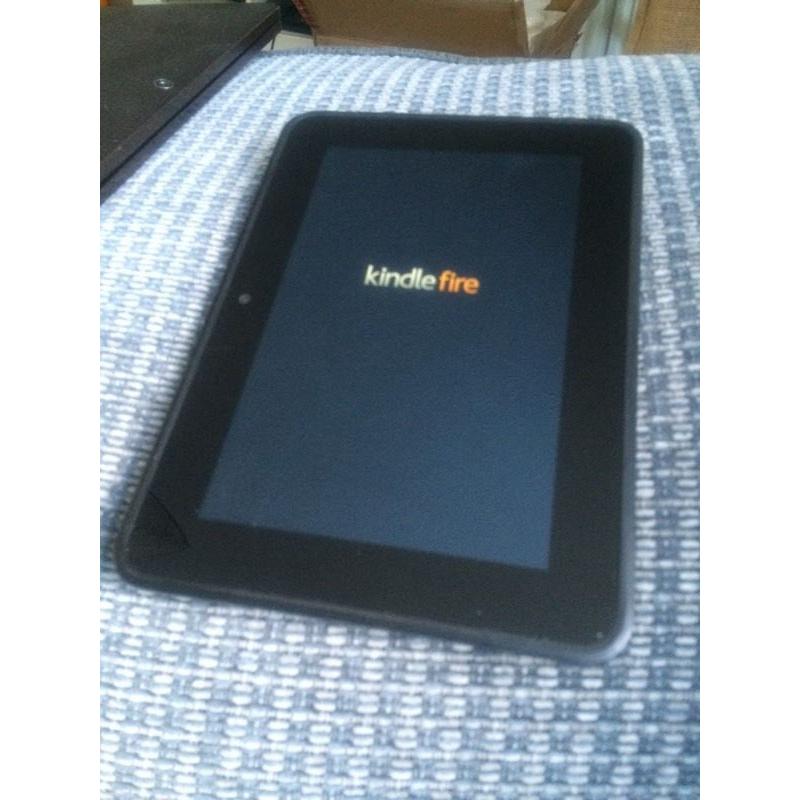 Amazon kindle fire tablet