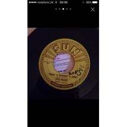 For sale Elvis Presley sun original 1955 mystery train and cover