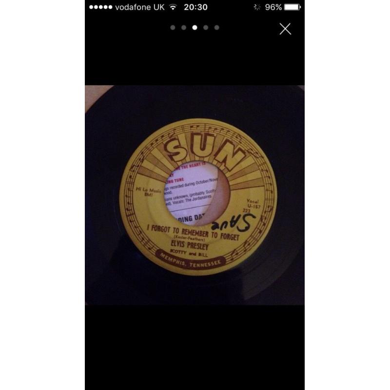 For sale Elvis Presley sun original 1955 mystery train and cover