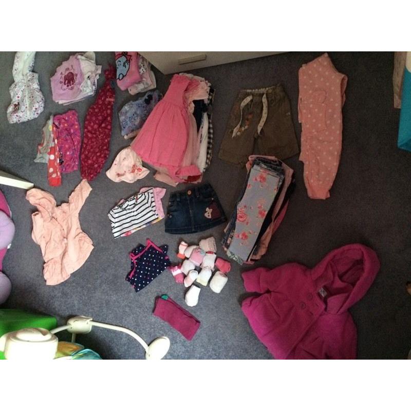 Girls 3-6 month bundle over 60 items