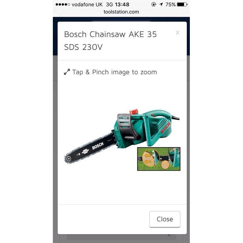 Bosch Chainsaw AKE 35 SDS 230V