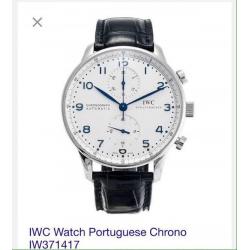 Genuine iwc Portuguese chrono watch
