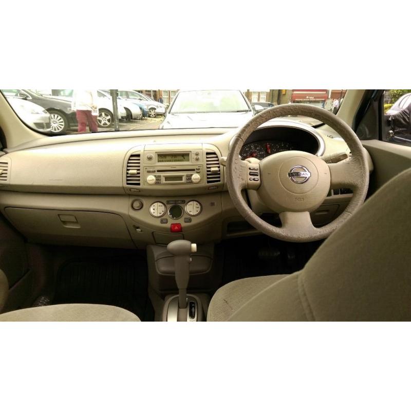Nissan Micra Automatic 5 door hatchback lady owner.