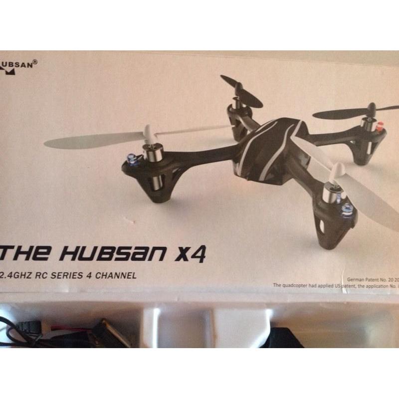 The Hubsan X4 quadcopter