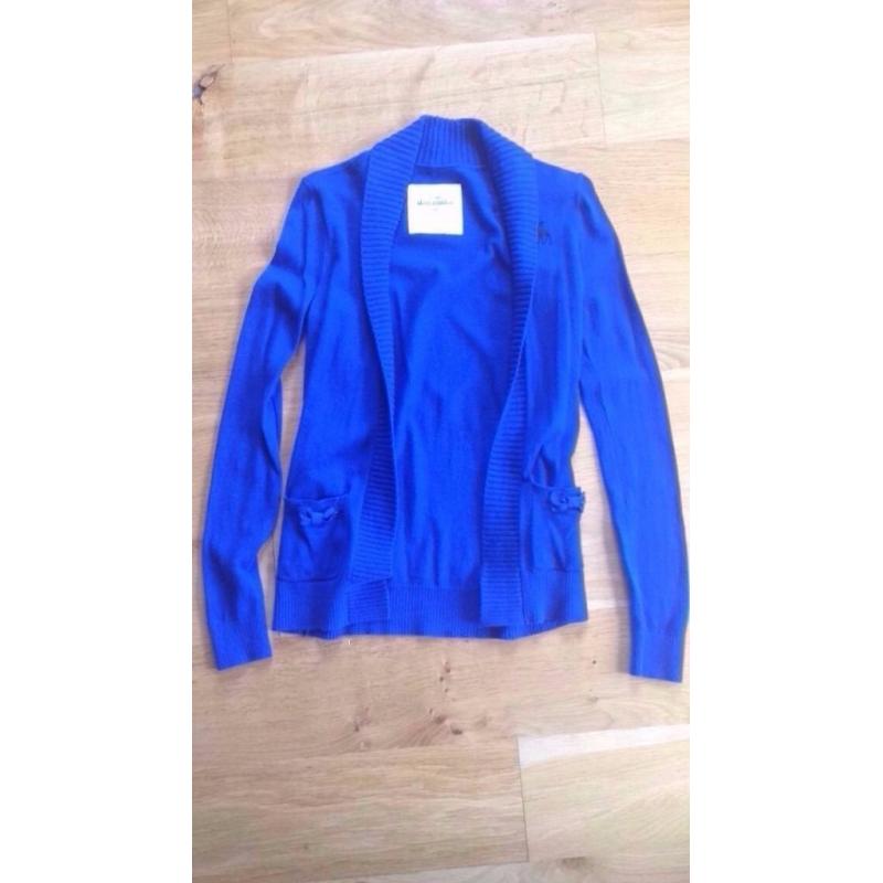 Abercrombie and Fitch Kids Blue Cardigan Size Large