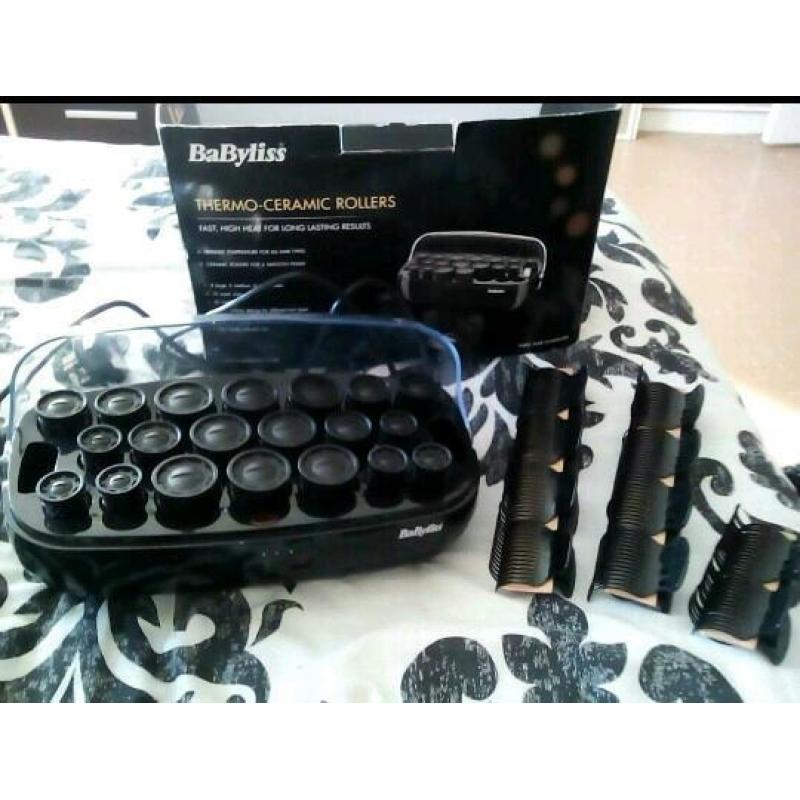 Babyliss hair rollers.