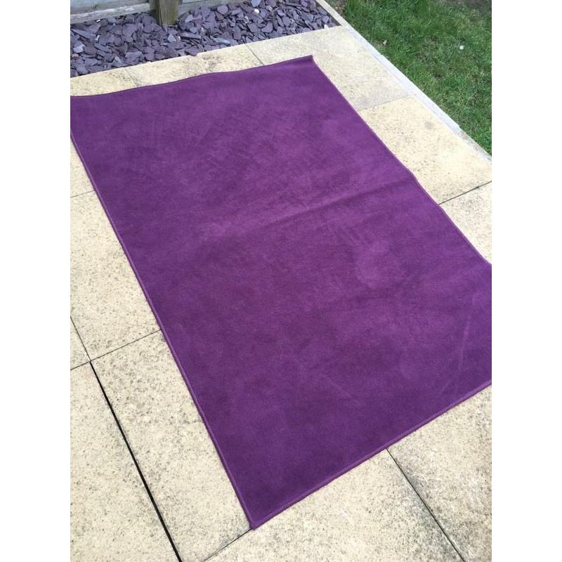 Purple rug 170 x 120