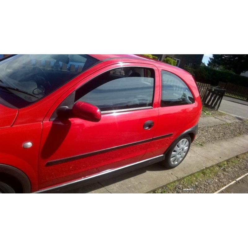 For Sale is my Vauxhall corsa c 1.0 12v m.o.t till march next year