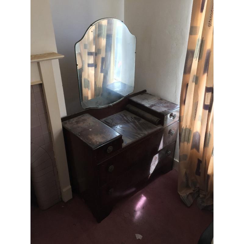 MahoganyDressing Table with mirror