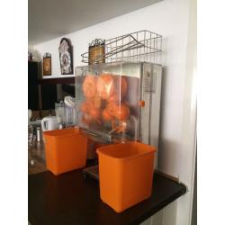 XPUSA Commercial Orange Juice Machine Maker Auto Orange Fruit Squeezer Juicer
