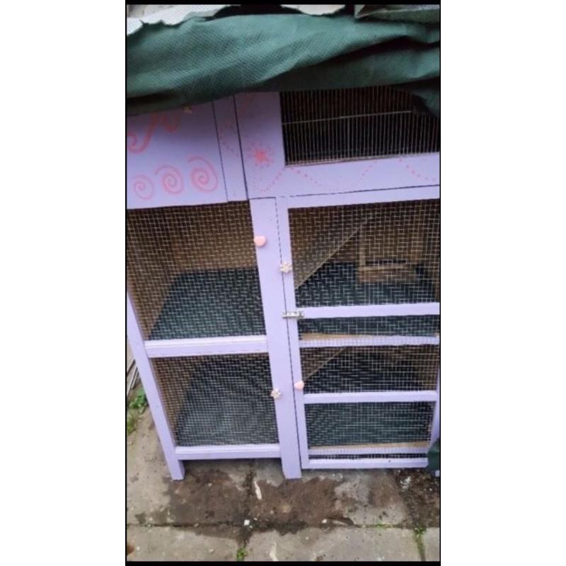 Large indoor hutch / cage