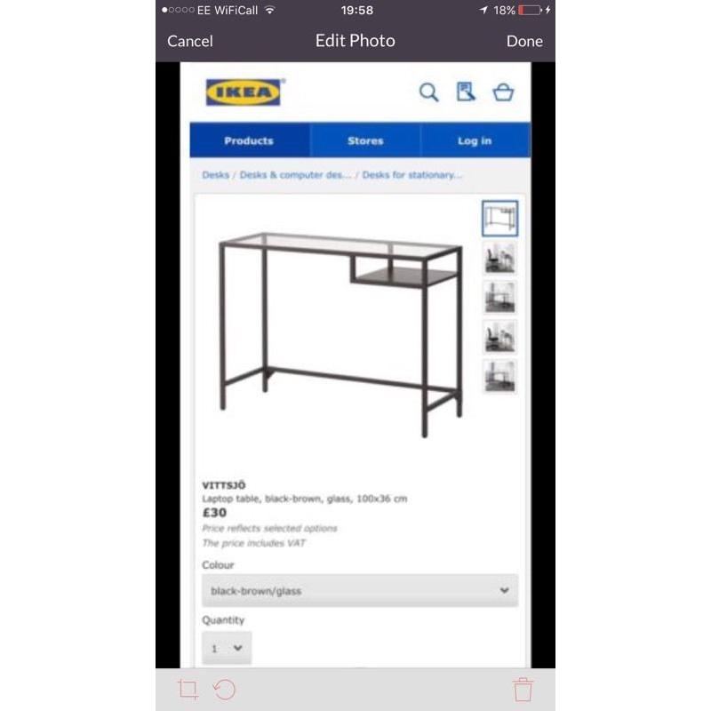 IKEA table stand