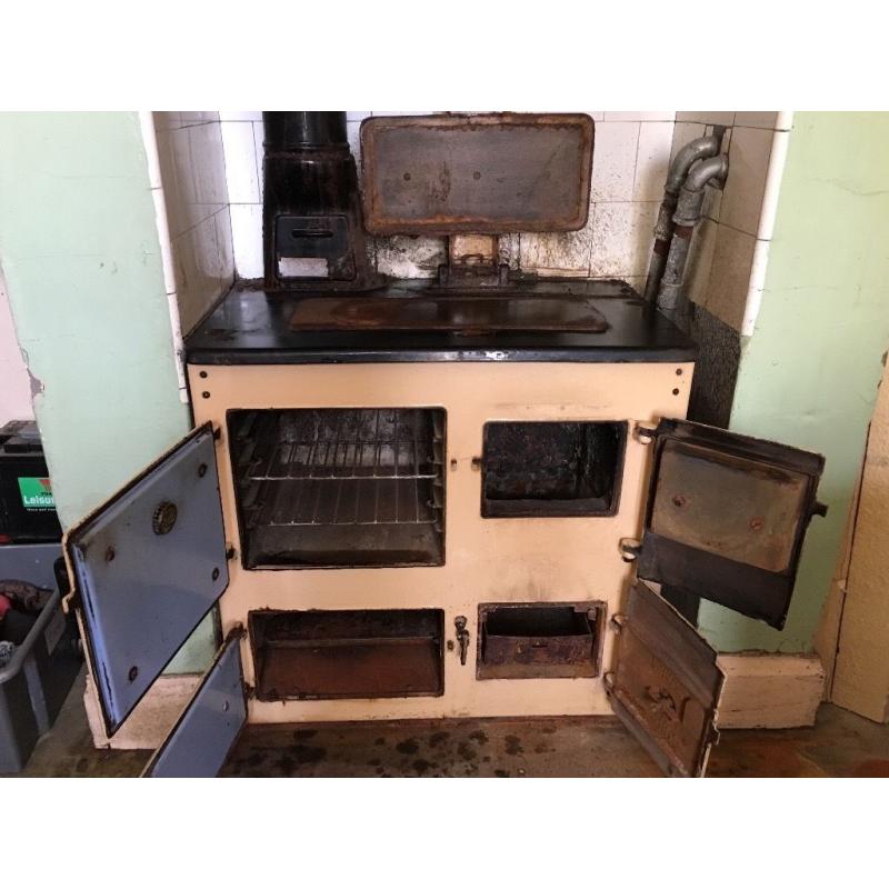 Rayburn no 3 solid fuel with back burner
