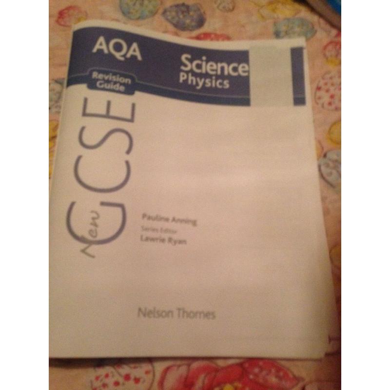 Physics revise guide AQA