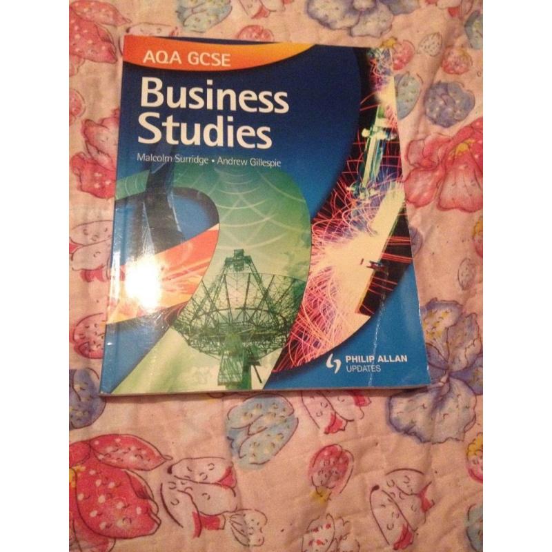 AQA GCSE business studies book