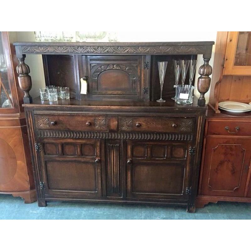 Stunning antique court cupboard Welsh dresser