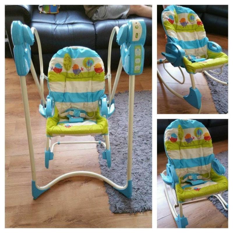 Fisher Price 3 in 1 musical swing