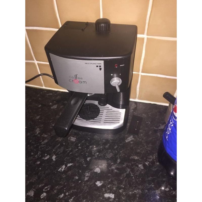 Opened But Never Used Coffee Machine