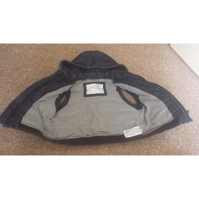 babies boys hooded gilet 12-18 months old