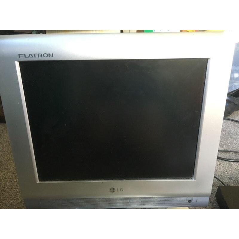 LG Flatron 15" Combined TV and Computer monitor with free DVBT set top box