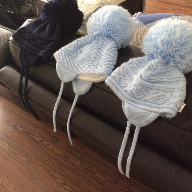 Satila Sweden baby hats size 9-12m