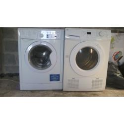 tumble dryer and washing machine for spares or repairs.