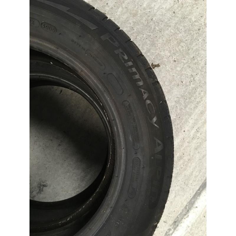 Michelin Alpine winter tyres 205/60r16