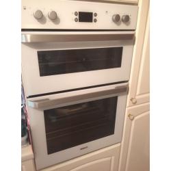 Electric double oven