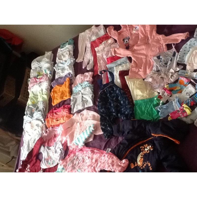 CLOTHES GIRL AGED 3-6 months Picks up from Galashiels