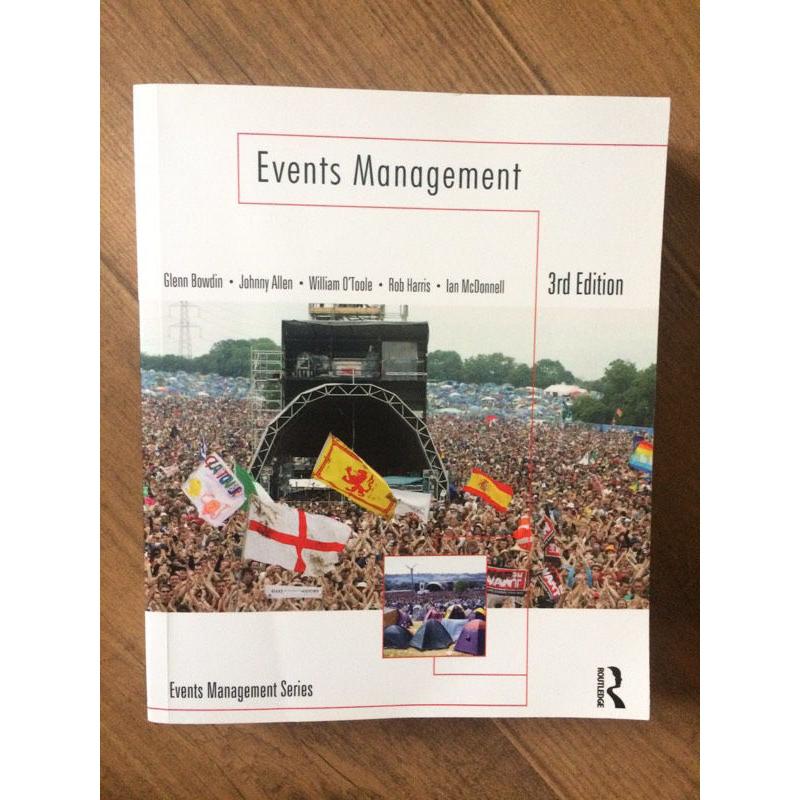 Glenn A.J. Bowdin Events Management 3rd Edition